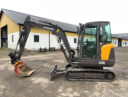 Pásové minirypadlo Volvo EC 35 C